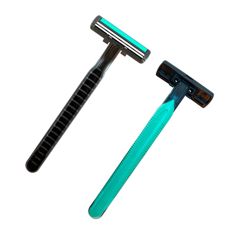 Twin Blade Razor with Lubricating Strip WL-204L