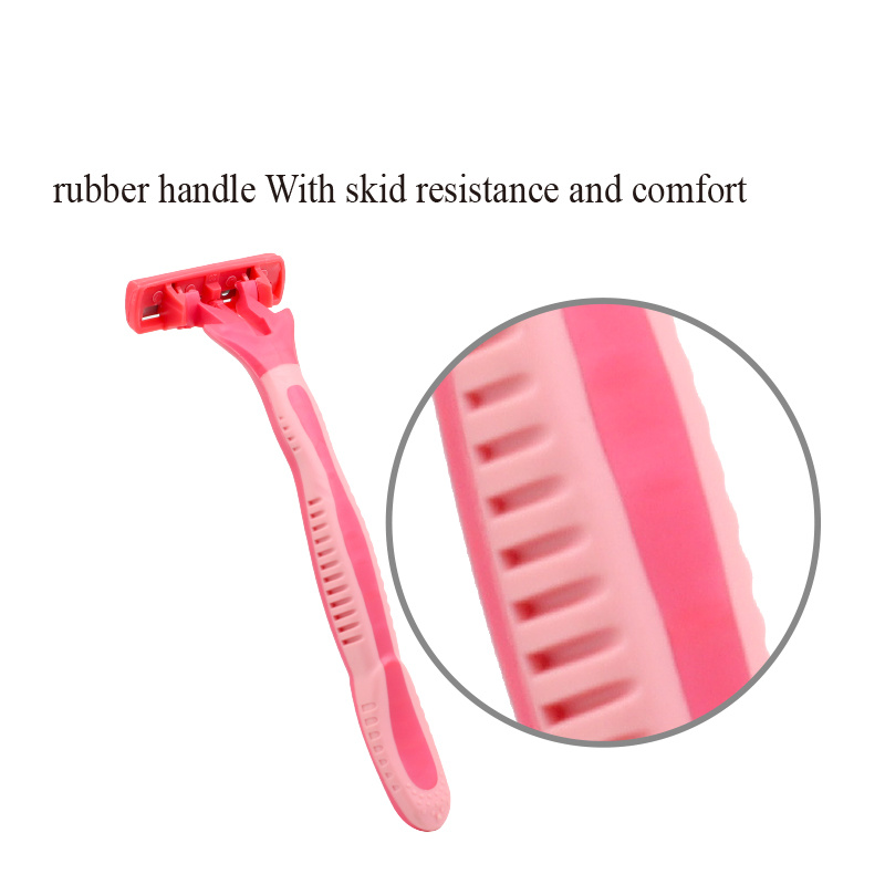 3 blade disposable shaving razor triple blade razor hair razor