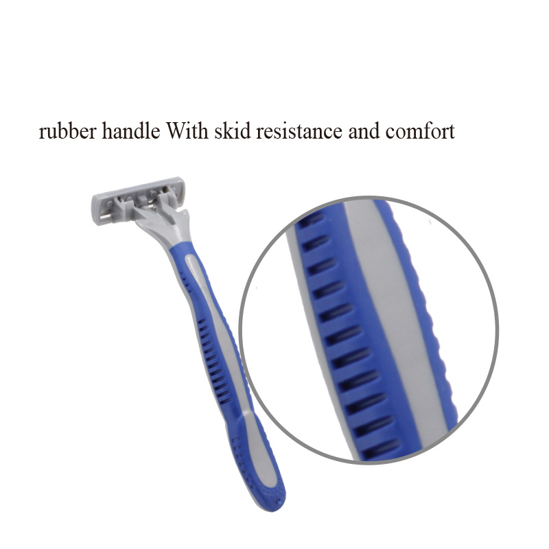 3 blade disposable shaving razor triple blade razor hair razor