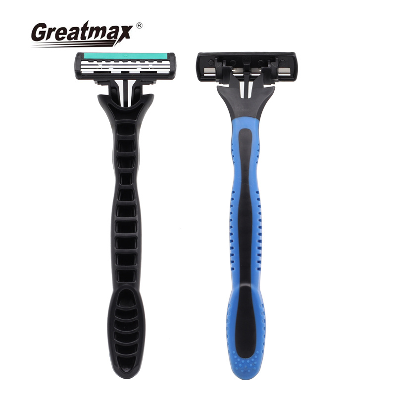 3 blade disposable shaving razor triple blade razor hair razor