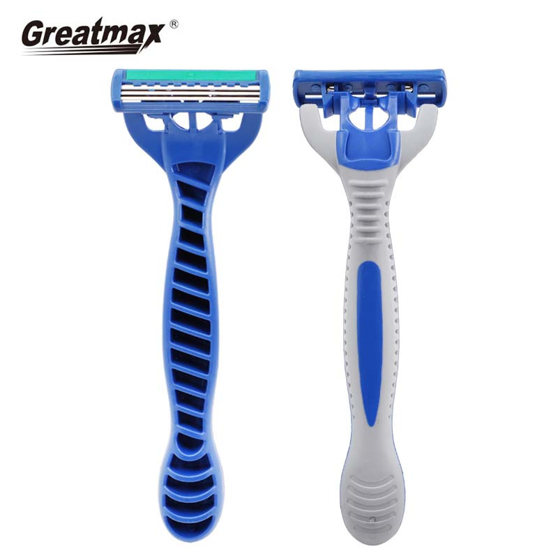 back disposable shaver Triple Blade Economic Razor Men Disposable Shaving Razor