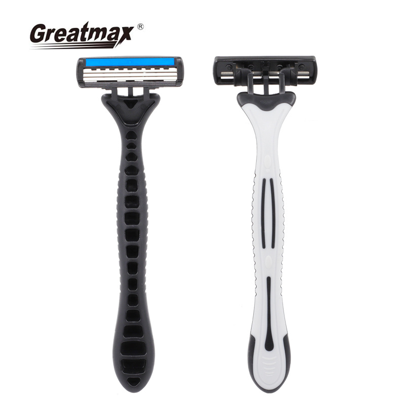 Good Quality Shaving Razor 3 Blades Face Hair Remover Three Blade Razor Disposable Razor Triple Blade 20000 Pieces