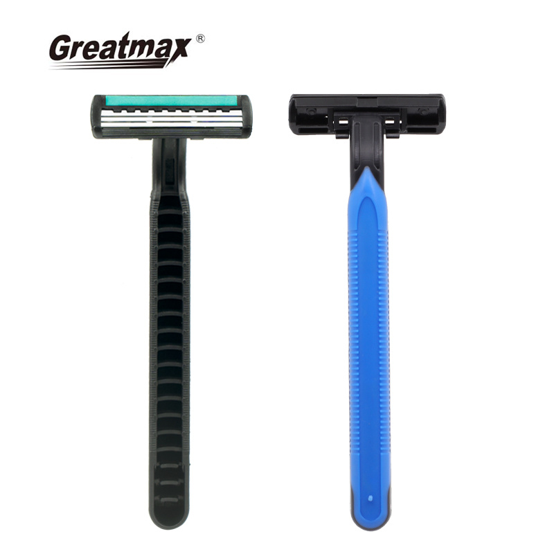 wholesale hotel disposable razor shaving razor Factory Three Blades Fixed head Disposable Face Razor