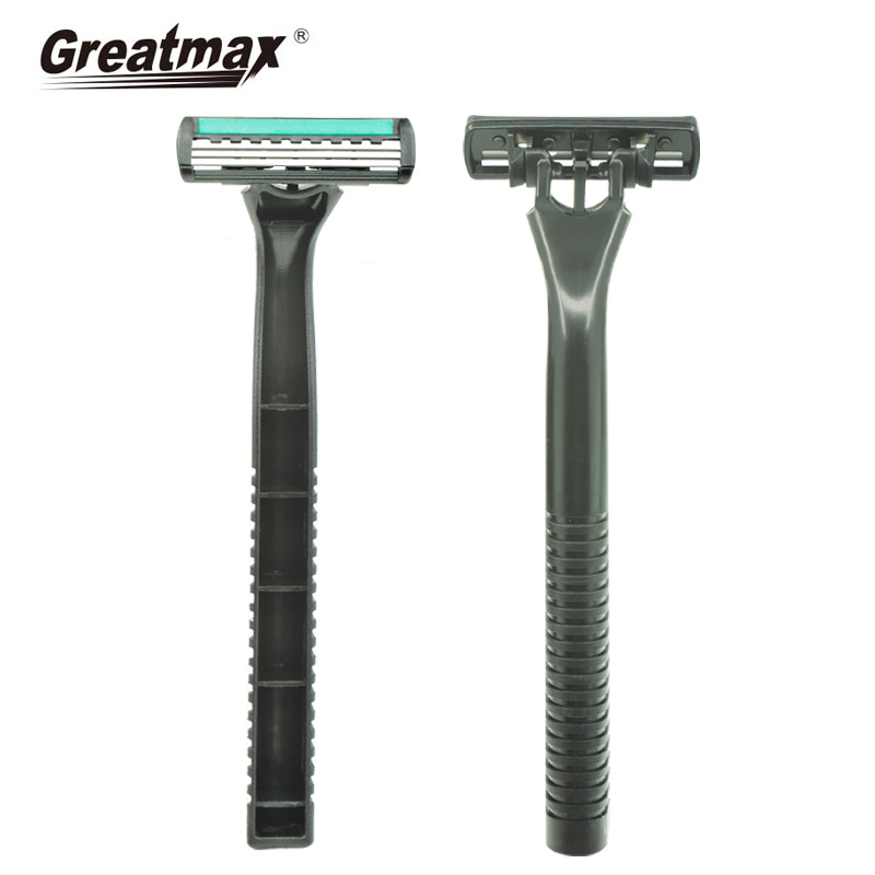 WL-323L Triple blade Razor with lubricating strip Men's Shaving