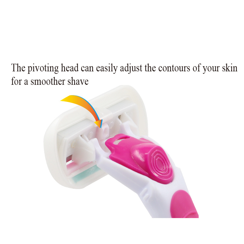 3 blade razors shave knives disposable womens razors System shaver System razor