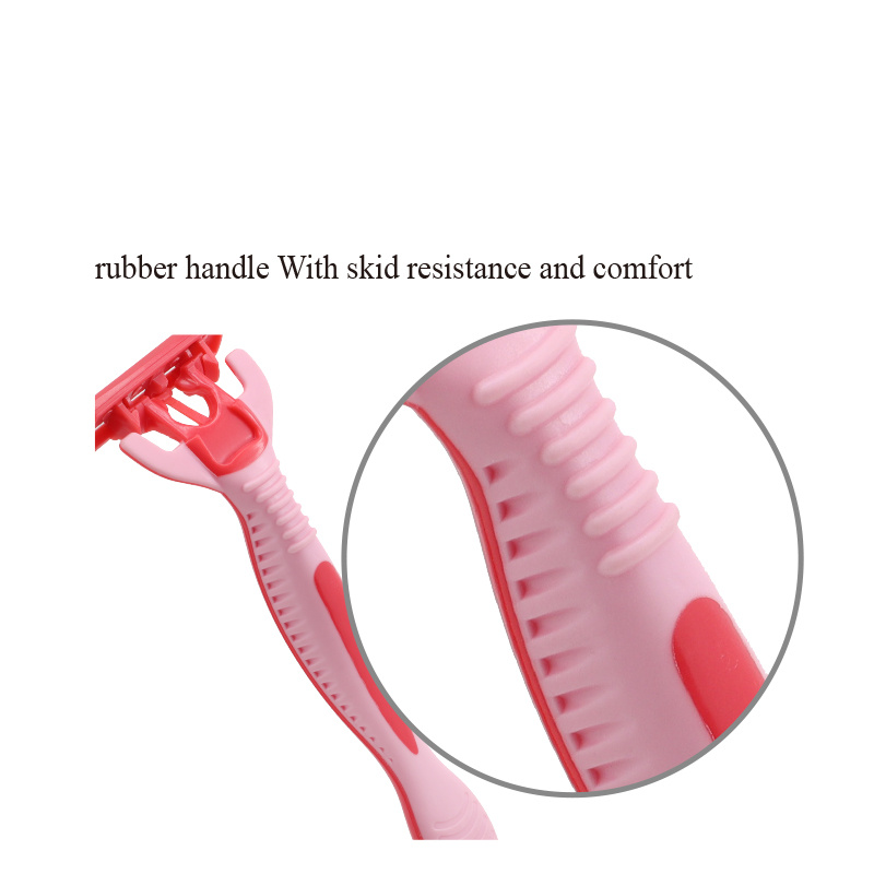 back disposable shaver Triple Blade Economic Razor women Disposable Shaving Triple Blade Razor