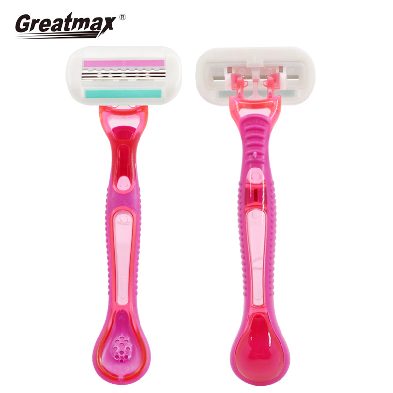 back disposable shaver Triple Blade Economic Razor women Disposable Shaving with body hair leg remover shaver razor