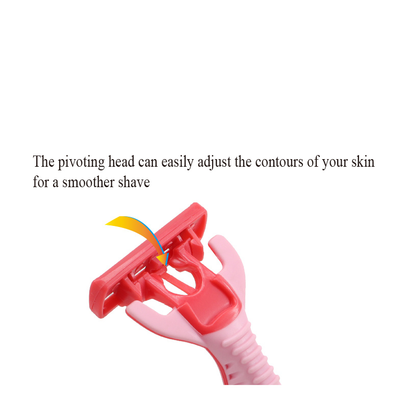 back disposable shaver Triple Blade Economic Razor women Disposable Shaving Triple Blade Razor