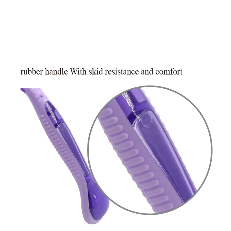 back disposable shaver Triple Blade Economic Razor women Disposable Shaving with Lady's razor