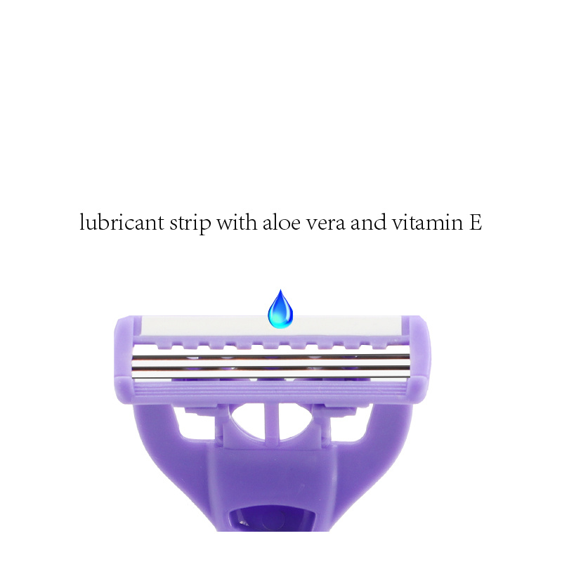 back shaving Triple Blade Economic Razor women Disposable Shaver Razor