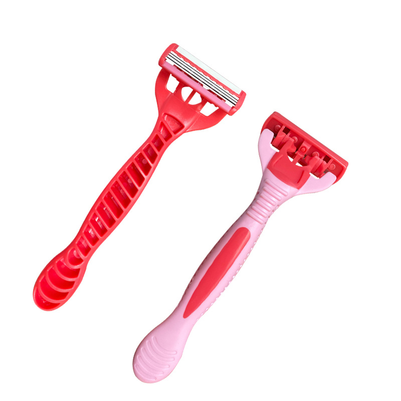 Four Blade Razor with Lubricating Strip WL-441L