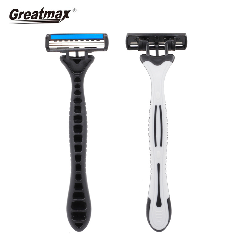 good quality shaving razor 3 blades face hair remover three blade razor