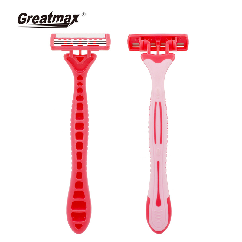 good quality shaving razor 3 blades face hair remover three blade razor