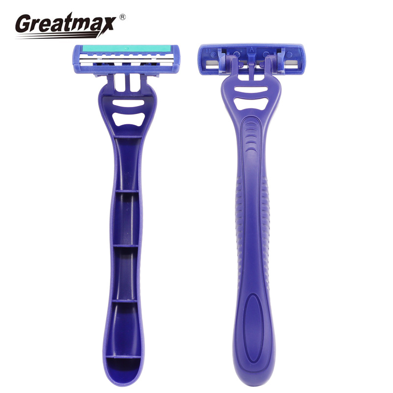 Greatmax Razor Hot Sale Women 2 Blade Cheap Disposable Shaving Razor