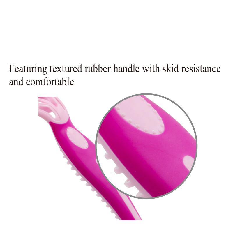 Maquinilla De Afeitar Desechable 3 Women Razor Plastic Handle Safety Women Disposable Triple Blade Shaving Razor