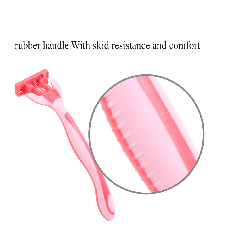 men Razor Greatmax Plastic Handle Safety Women Disposable Triple Blade Shaving Razor Maquinilla De Afeitar Desechable 3