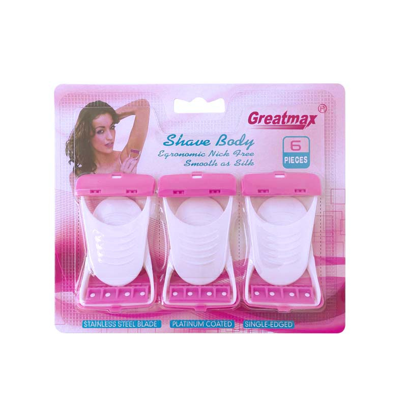 Women shaving single blade disposable razor women shaver Underarm razor